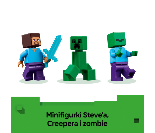 LEGO Minecraft 21275 Dom tnt w dżungli - 1331611 - zdjęcie 7